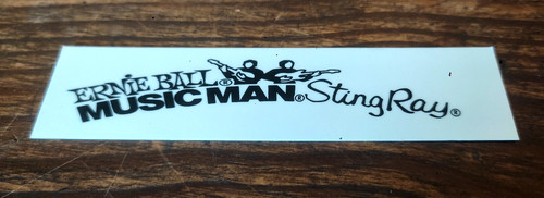 Music man stingray - stingray, headstock