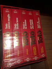 TOTÒ VHS COLLEZIONE COMPLETA