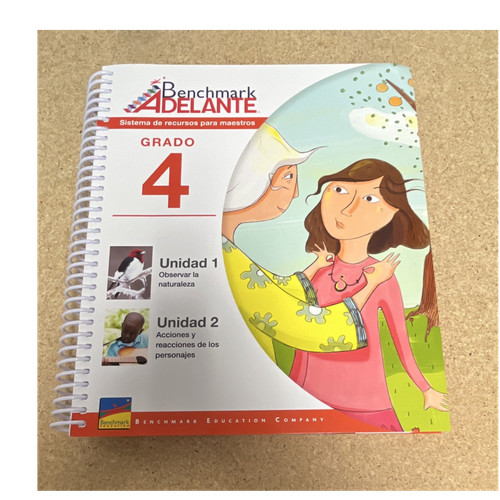 Benchmark adelante teacher - adelante, teacher's
