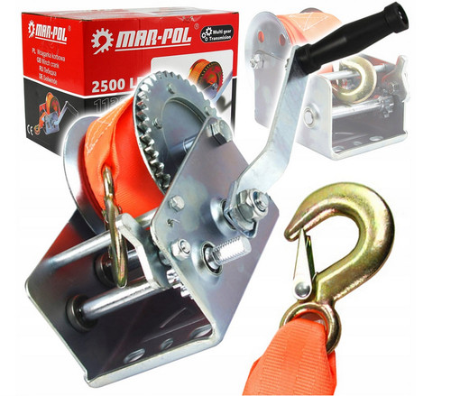 Argano mano 1133kg con 10m - argano,