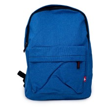 Zaino blu navy uomo donna tela
