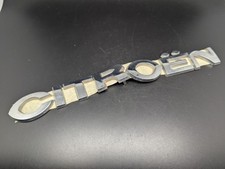 CITROEN H. 25MM LOGO SIGLA EMBLEMA FREGIO STEMMA SCRITTA BADGE TARGA TARGHETTA