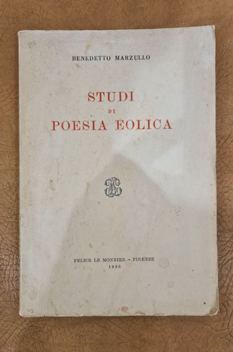 Studi poesia eolica - studi,