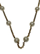 Collana In Finta Perla Con