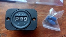 Voltometro Da Incasso Osculati Varie Moto, Auto, Barche