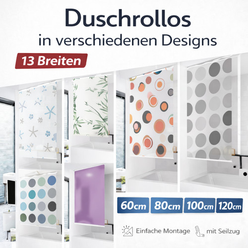 Tenda rullo doccia basic - rullo,