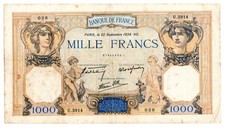 FRANCIA - BANCONOTA DA 1000
