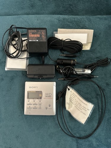 Lotto registratore minidisc