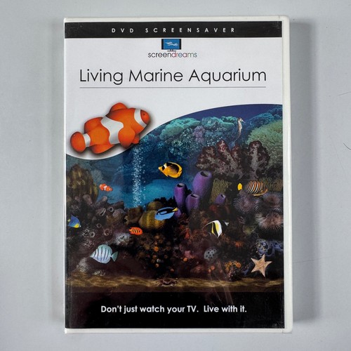 Living marine aquarium dvd - marine,