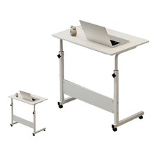 Wood Color Liftable Bedside