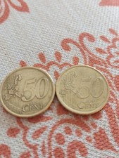 MONETA DA 0,50 CENTESIMI 1999 E 2001 SPAGNA !!!!!!!