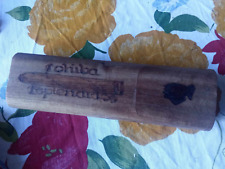 tubo portasigari vuoto legno cohiba esplendidos (per 2 sigari)