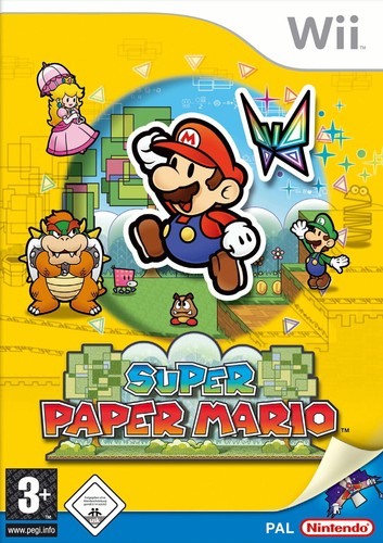 Super paper mario nintendo - super,