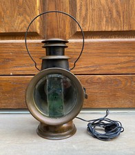 Fanale ferroviario lanterna antica lampada Ferrovie dello Stato FDS treno