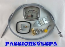 KIT COMPLETO CONTACHILOMETRI 90 KM/H PER VESPA 125 VNA VNB LANCETTA ROSSA