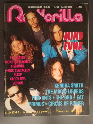 Rockerilla 153 1993 mind funk - 153/1993,