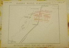 79° Corso II Anno - Tavola 2 D Guerra Russo Giapponese Battaglia dello Scia - Ho