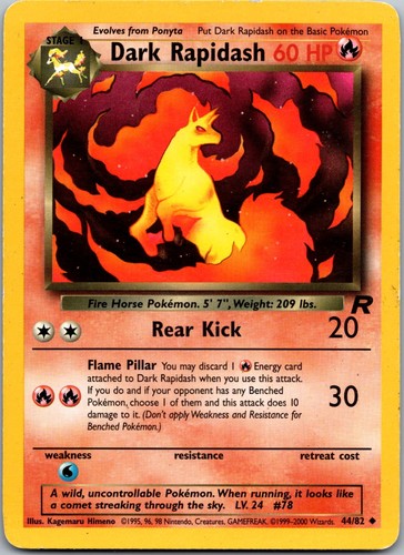 Dark rapidash team - dark, 44/82
