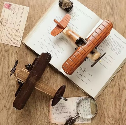 Modellino aereo legno - modellino,