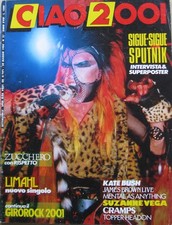 CIAO 2001 21 1986 Sigue Sigue Sputnik Boy George James Browne Zucchero Kate Bush