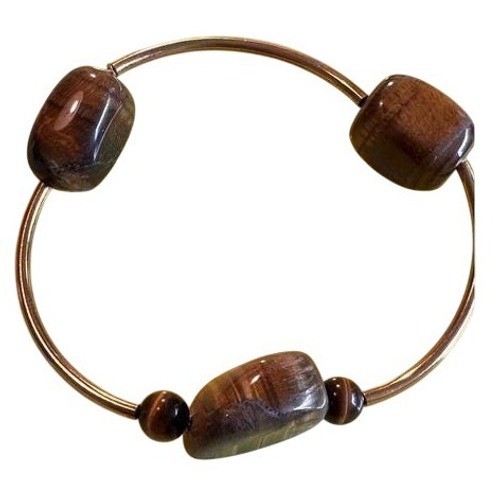 Bracciale occhio tigre tono - bracciale,