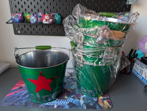 Heineken beer ice bucket - beer, with