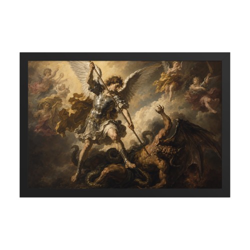 Poster artistico con cornice