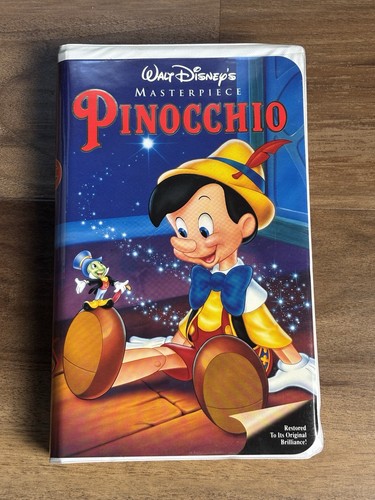 Pinocchio vhs disney - pinocchio,