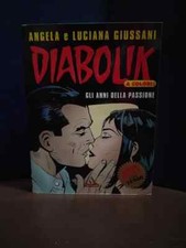 Libro Fumetti Diabolik a Colori Gli Anni della Passione Giussani Mondadori SC48