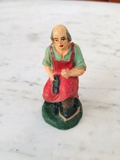 OLD FIGURINE CRIB IN PASTA