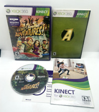 Kinect Adventures(Microsoft Xbox 360, 2010) Complete w/ Calibration Card