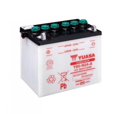 Batteria yuasa y60 n24 - yuasa, y60-n24-a