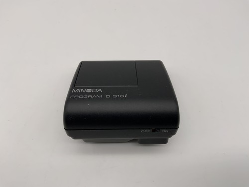 Minolta maxxum 316i flash - minolta,