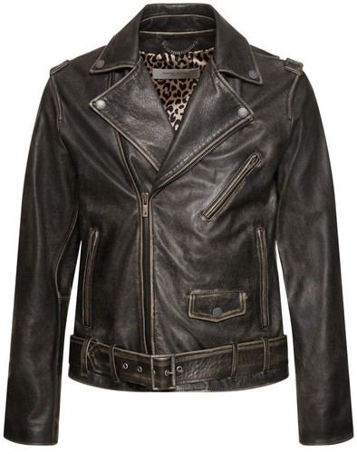Giacca pelle golden goose - di,