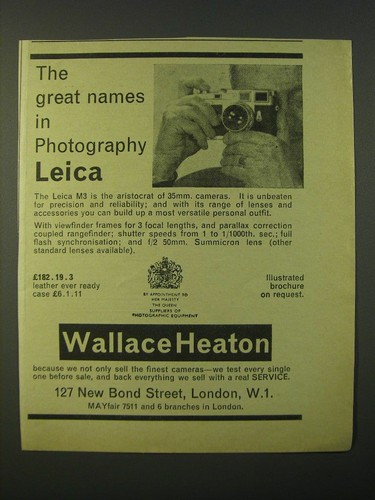 Pubblicità fotocamera wallace - pubblicità,