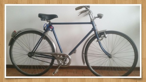 Bicicletta vintage bianchi - bicicletta,