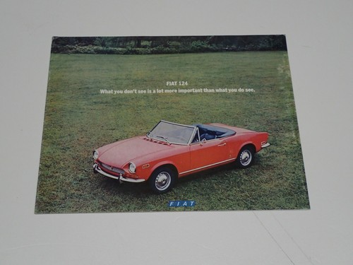Fiat 124 spider - 124, berlina