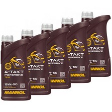 Olio motore mannol 15w - mannol, 5x