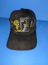 Cappello Vintage Looney Tunes Collezione Francobolli Bugs Bunny & Tweety Bird (H2)