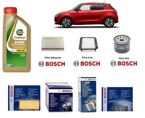 Kit filtri tagliando bosch - filtri, +