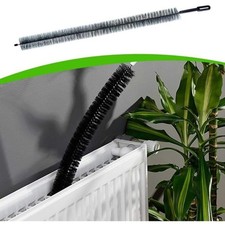 SPAZZOLA PULISCI TERMOSIFONE PULITERMO SCOVOLO PULIZIA POLVERE CALORIFERO 80CM