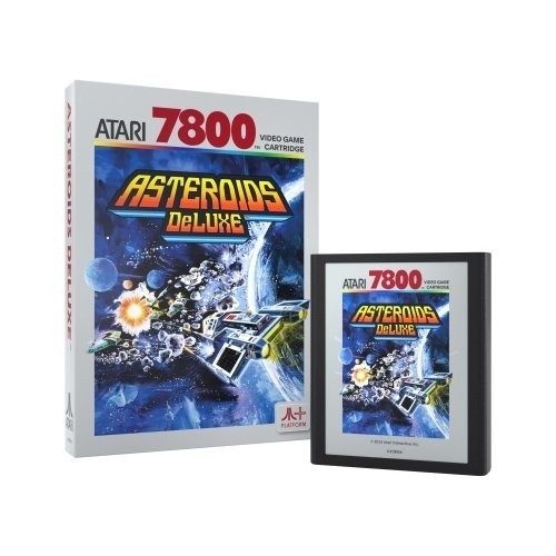 Asteroids deluxe atari - atari, 7800