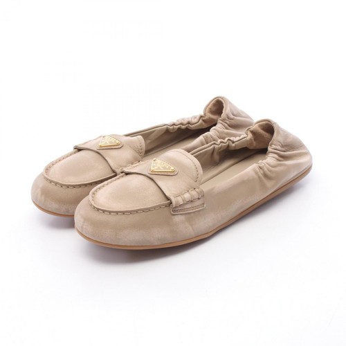 Mocassini piatti prada placca - piatti,