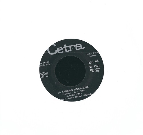 Disco giri claudio - giri,