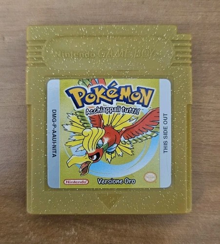 Pokémon oro gameboy - pokémon,