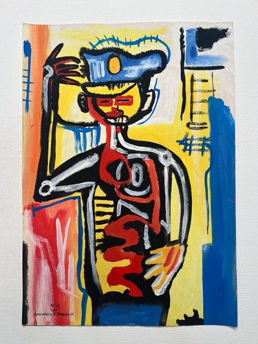Jean michel basquiat disegno - jean-michel,