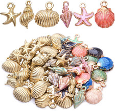 60pcs Alloy Ocean Starfish