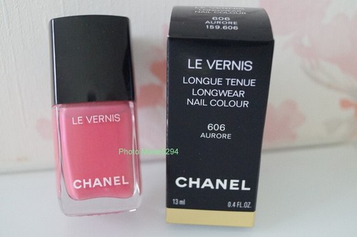 Chanel 606 aurore nail - ,