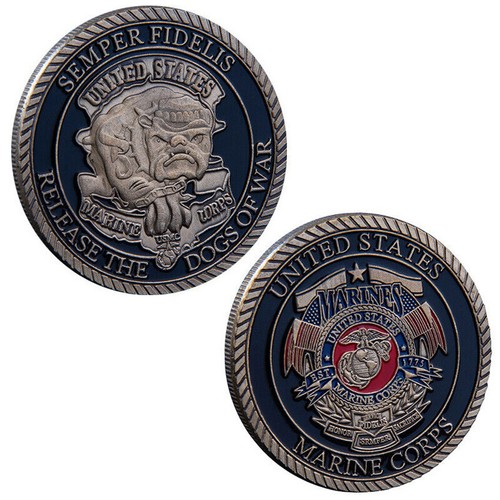 Moneta sfida corpo - dei, marines