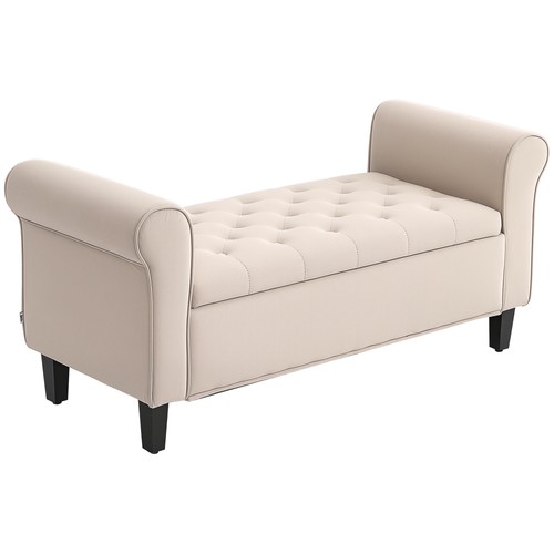 Homcom panca fondo letto con - homcom,